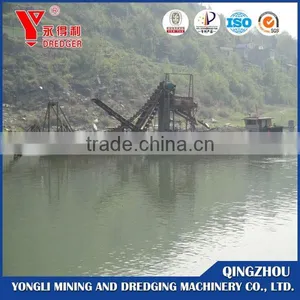 China Bucket Gold Dredge Boat For Sale thumbnail-4