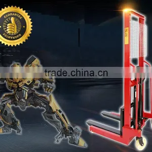 Manual 3000kg Forklift Stacker Hydraulic Pallet Stacker thumbnail-1