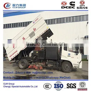 Dongfeng Gas Road Sweeper 8 m3 thumbnail-2