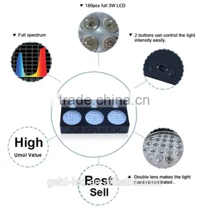High Performance Modular Led Grow Lights 126x3w Full Spectrum thumbnail-5