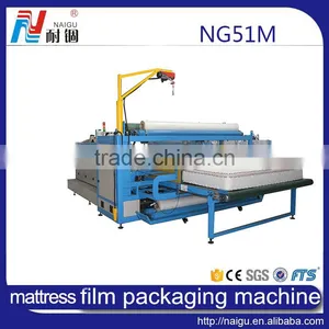 China NaiGu Factory Manufacture Mattress Automatic Film Packaging Machine thumbnail-1