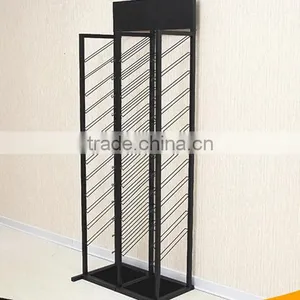 Hot Sale! Customized Floor Metal Tile Showroom Display Stand thumbnail-3