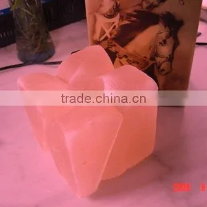 Crafted Block Salt T Light/Himalayan Salt Tea Lights/Rock Salt Products thumbnail-1