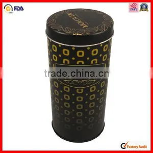 Small Round Tin Metal Tea Packaging Box thumbnail-1