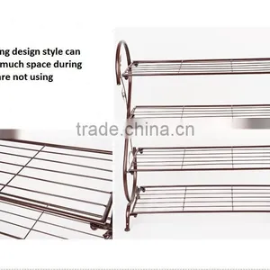 Vivinature 3 Layers Shoes Storage Rack and Shoes Shelves thumbnail-6