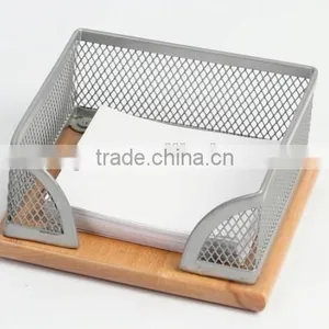 2014 Decorative Wood Metal Memo Paper Note Holder thumbnail-1