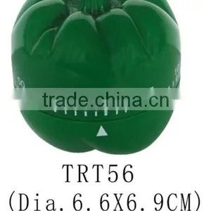 Plastic Green Pepper Shape Kitchen Timer/Countdown Mechanical Timer thumbnail-1
