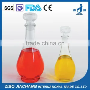 1000ml Red Wine Unique Shaped Glass Bottle With Glass Cork Stopper thumbnail-1