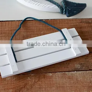 Welcome Card Handmade Wood Doorplate for Shop thumbnail-1