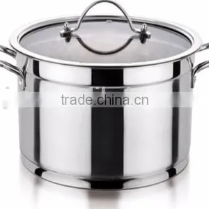 Stainless Steel Kitchen Casserole With Bakelite Handle thumbnail-4
