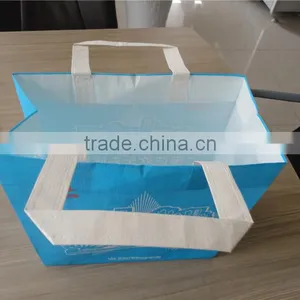 Free Sample Warp and Weft Paper Material New Design Custom Cheap Recycel Ribbon Handle Snack Raw Materials of Paper Bag thumbnail-1