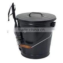 Multi-purpose Black Shvel Coal Hod/Fire Tools/BBQ Wood Collector/Portable High Quality Ash/Ice/coal Bucket/pails thumbnail-1
