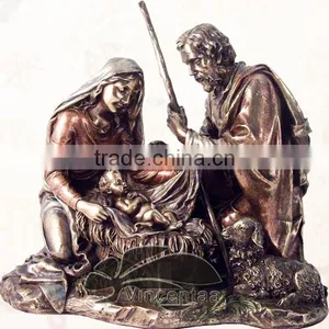 High Quality Mary and Baby Jesus Statue (Customized Service is Available) VSMB-019 thumbnail-2
