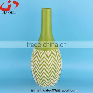 2016 Popular Home Decor Color Wash Ceramic Tall Vase thumbnail-1