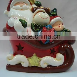 Ceramic Santa Claus,christmas Toys,christmas Ornament thumbnail-1
