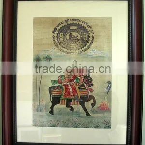 Indian Canvas Paintings/portrait Oil Paintings thumbnail-1