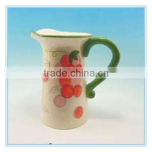 Big Size White DeHua Ceramic Kettle With Handle,hot Sale thumbnail-1