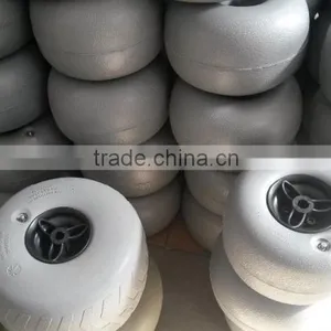 Wide Beach Cart Balloon Wheels For Easy Rolling On Beach thumbnail-5