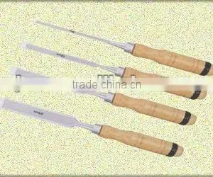 Wooden Handle Hardened Carpenter Steel Chisel thumbnail-1