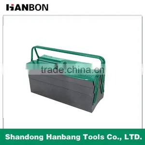 Three Layers Folding Portable Tool Box With Large Capacity thumbnail-1