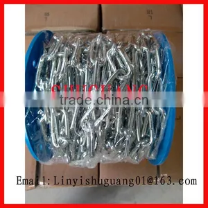 8mm Professional Electric Galvanized Welded Mild Steel Chain thumbnail-1