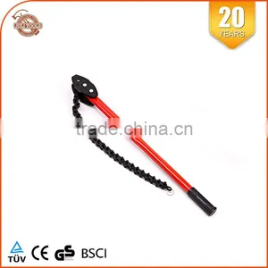 High Quality Alloy Stainless Steel Power Pipe Chain Wrench thumbnail-1