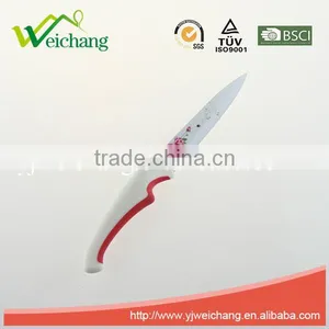WCE569 5 Pcs Set Kitchen Knives Artwork Painting Blade PP With TPR Handle , Hot Sale, Wholesale thumbnail-5