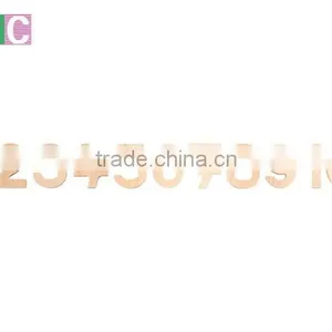 2017 Natural Wood Letters, Custom Woodnumbers thumbnail-1