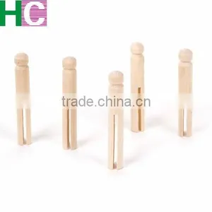 2.5cm Mini Spring Wooden Clip for Sale thumbnail-3