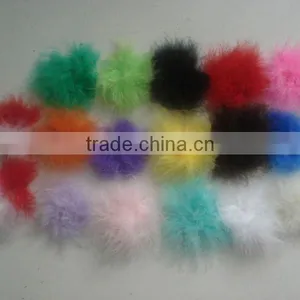 Marabous Flower for Hair thumbnail-1