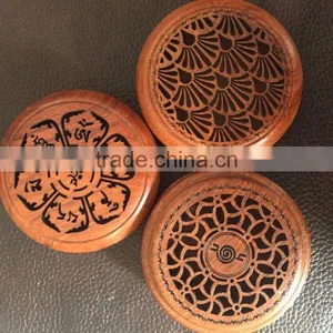 Wooden Burner Brown/Black Rectangular With or Without Drawer thumbnail-1