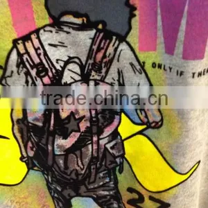 Customized Velvet Sublimation Heat Transfer Print Glue Back Coating thumbnail-3