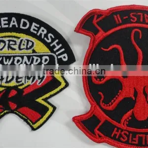 Custom Cheaper High Quality Recycled Embroidery Patch for Garments Hats thumbnail-1