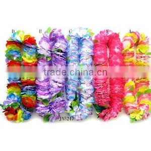 Polyester Hawaiian Leis for Party thumbnail-1