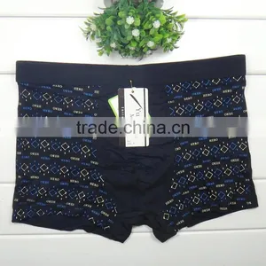 Long Time Wholesale Printing Bamboo Fiber Sexy Boxer Men Briefs Underwear thumbnail-4