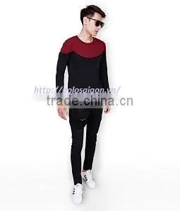Men T-shirt, Long Sleeve, 100% Cotton thumbnail-2