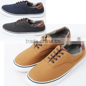 Ssd0818 Basic Lace-up Canvas Sneakers thumbnail-1