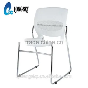LS-4025 New Design Modern Plastic Office Chair Staff Chair Meeting Stacking Visitor Chair thumbnail-1