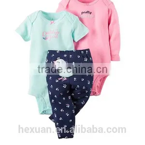 100% Cotton Organic Cotton Baby Rompers Wholesale Baby Clothes thumbnail-3