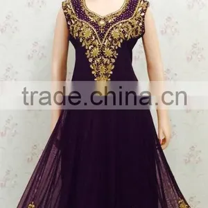 Embroidered Anarkali Suits thumbnail-5