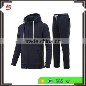 Casual Athletic Sport Workout Hooded Men Sportwear Tracksuit thumbnail-1