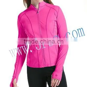 Customized Long Sleeve Rash Jacket for Lady thumbnail-1