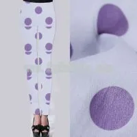 Big Dot Printed Elasticity Leggings Fabric PF-055 thumbnail-1