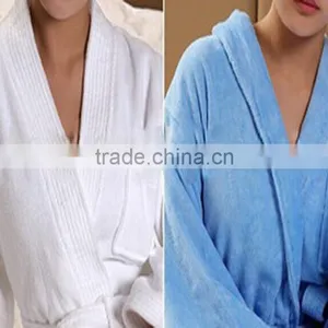 Women Cotton Terry Bathrobe thumbnail-1