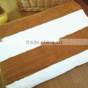 Sale 100% Cotton Blue Grey Check Bath Towel/big and Soft Hotel Bath Towel thumbnail-5