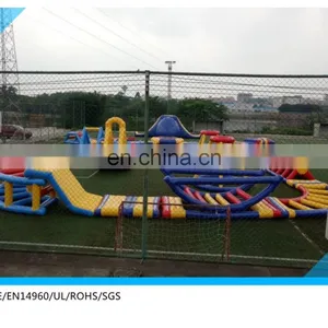 Sea Floating Inflatable Water Park /inflatable Water Obstacle Course for Sale thumbnail-1