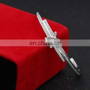 S925 Pure Silver Plated Bracelet America and Europe Pop Bracelet thumbnail-2