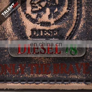 Free Design Fashion Logo Customized Special Metal Real Leather Badge Patch for Jeans thumbnail-2