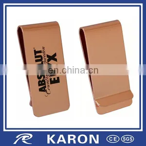 Personalized Stainless Steel Money Clip With Hanger thumbnail-3