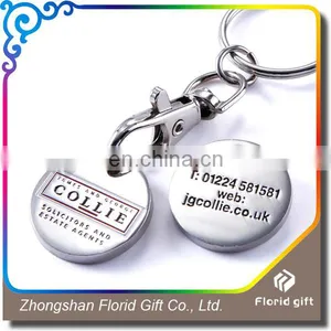 Bulk Cheap Debossed Branding Trolley Coin Key Holder thumbnail-6